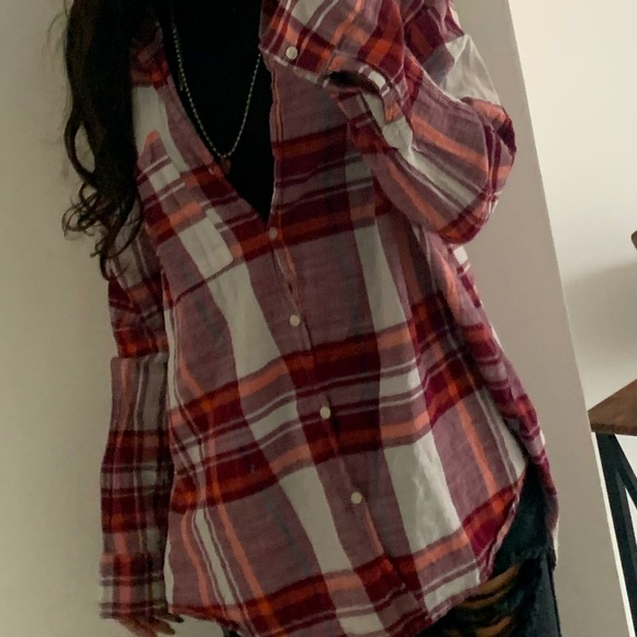 Jackets & Blazers - red flannel